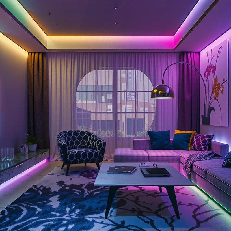 BTF-LIGHTING WS2815 (Upgraded WS2812B) 16.4ft 300 Pixels Magic Dream Color Individually Addressable RGB LED Flexible Strip Light 5050 SMD Dual Signal IP67 Tube Waterproof DC12V Black PCB - Image 5